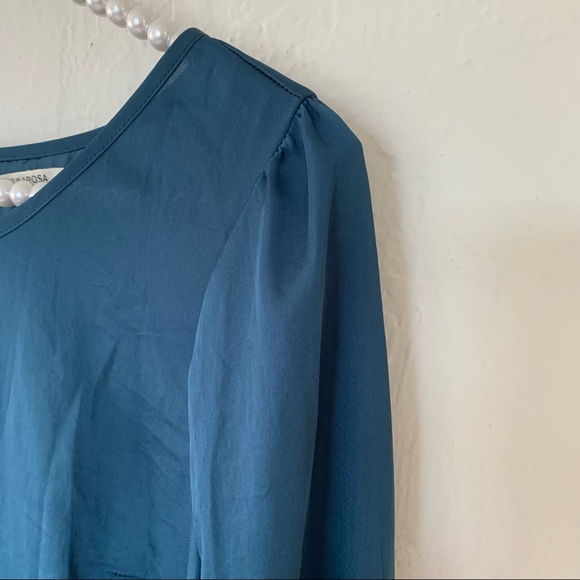 Tularosa Revolve Catarina Dress Deep Sea - Picture 9 of 15